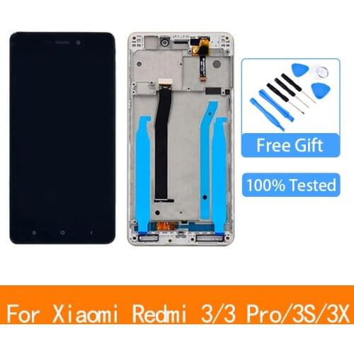 For Xiaomi Redmi 3S LCD Display+Touch Screen Digitizer Assembly Replacement For Xiaomi Redmi 3S 3x 3 Pro LCD