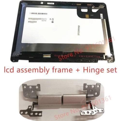 13.3" FHD lcd monitor for ASUS ZENBOOK UX360CA UX360C LCD Screen+Touch Digitizer Assembly +hinge set B133HAN02.7