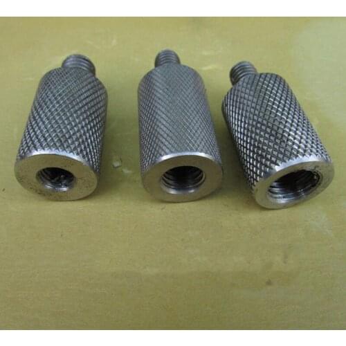 1pcs Connecting head diameter change-over screw connector transcribing head stainless steel fitting connector rod