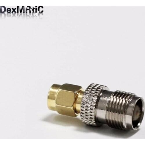 1pc TNC Female Jack switch RP-SMA Male Plug RF Coax Adapter convertor Straight Nickelplated NEW wholesale