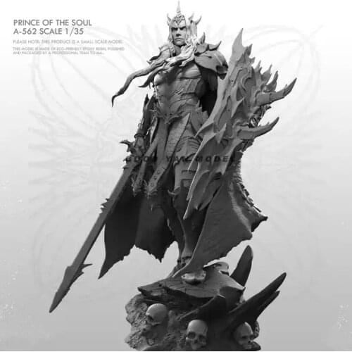 75MM Resin model kits DIY figure colorless and self-assembled A-562