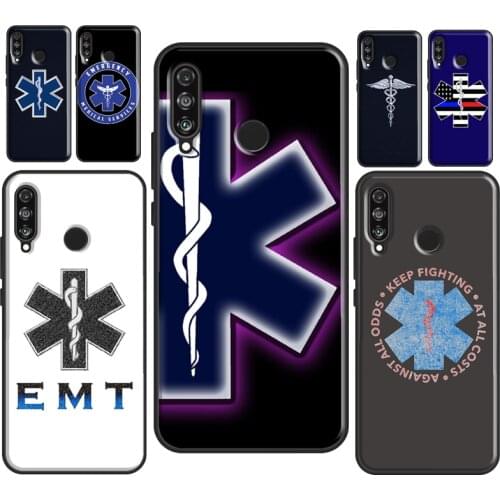 Emergency Medical Star of Life Soft Case For Huawei P30 Lite P20 P40 Mate 10 20 Pro P Smart 2019 Z 2021 Phone Back Cover