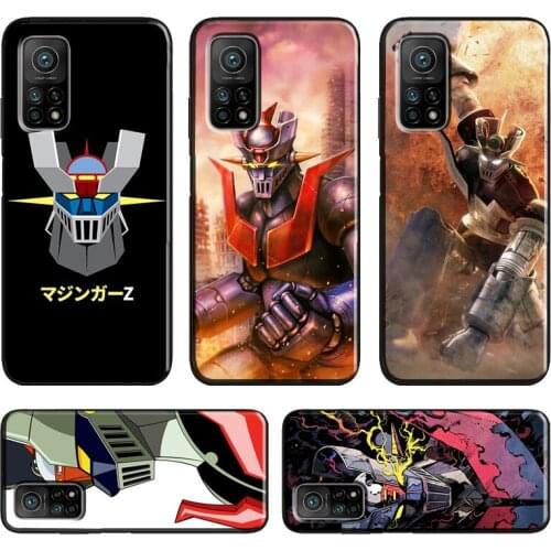 Comic Mazinger Z For POCO X3 Pro F2 F3 M3 Pro Phone Case For Xiaomi Mi 11 Lite Ultra A3 9T 10T Pro Cover