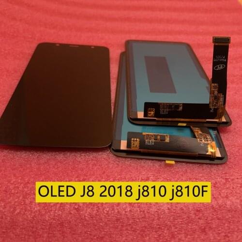 OLED Display For SAMSUNG Galaxy J8 2018 J810 J810F SM J810F J810Y J810/DS Touch Screen Replacement LCD Display
