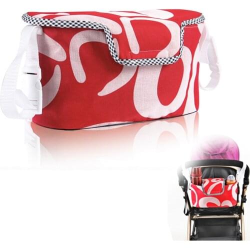 Multifunctional Waterproof Universal Baby Stroller Bag Organizer Baby Car Hanging Basket Storage Stroller Accessories 2371