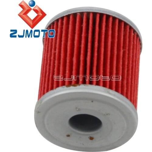 Motorcycles HF207 Oil Filter For Suzuki FL125 RM-Z250 RMX450 RM-Z450 16510-35G00 K5201-00001 Oil Filter For Kawasaki KX250 450