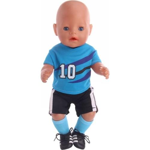 Doll Clothes sports clothes suit fit for 43cm new zaps doll clothes accessories Toy Gift