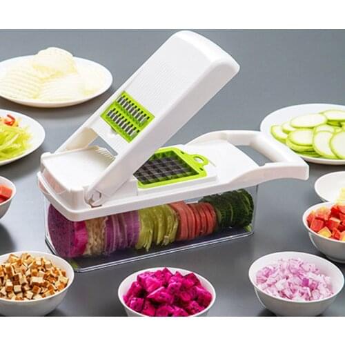Vegetable cutter multifunctional Mandoline Slicer Fruit Potato Peeler Carrot Grater Kitchen accessories basket vegetable slicer