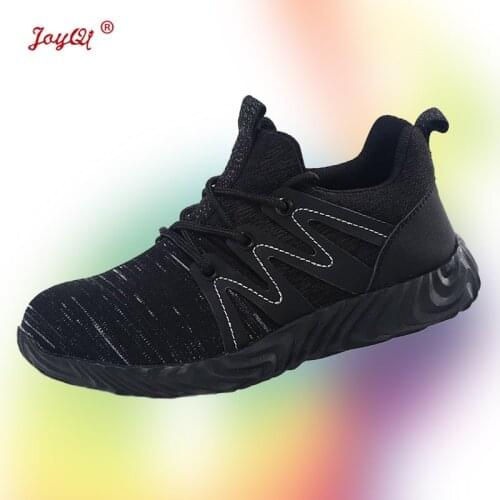 Drop shipping Steel Toe Work Safety Shoes for Men Women Ultralight Mesh Outdoor Construction Shoes Plus size 37-48 JOY-182