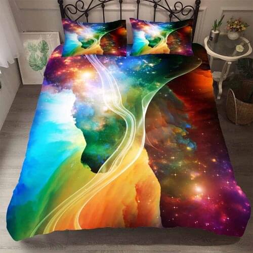 Bedclothes Starlight Galaxy Home Textiles Bed Linen EU King 240x220 Cm AU Queen 210x210cm Comforter Bedding Sets Duver Cove Sets