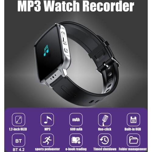S11 Watch Bluetooth Running MP3 Sports Pedometer Lossless Music Player E-Book Mini Student Walkman
