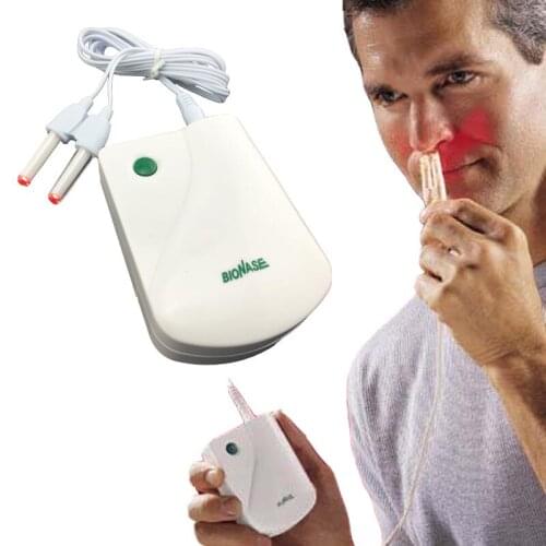 Nose Rhinitis Health Care allergic Rhinitis Sinusitis Nose Therapy Massage Device Cure Pulse Laser Therapentic Massager