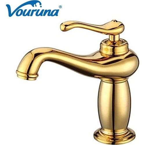 Vouruna Gold Bath Faucets