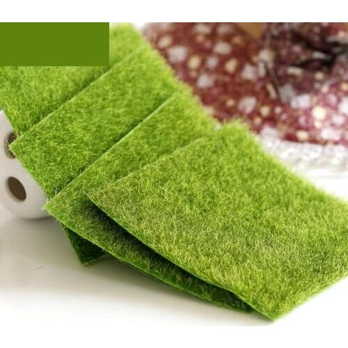 2 pcs Micro Landscape Creative Simulation Of Moss Moss Ecological Bottle Decoration 15cm*15cm Mini Garden