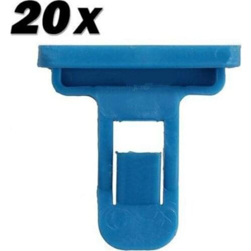 20pcs Nylon Front Rear Bumper Mudguard Spoiler Moulding Clip for GX470 Matrix