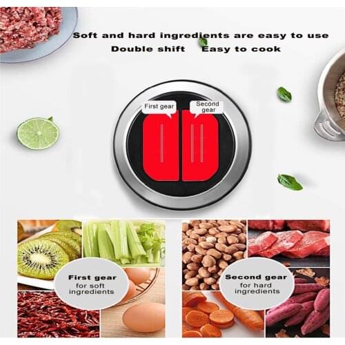 3L Electric Meat Mincer Grinder Food Chopper for Vegetables Onions Garlic Nuts