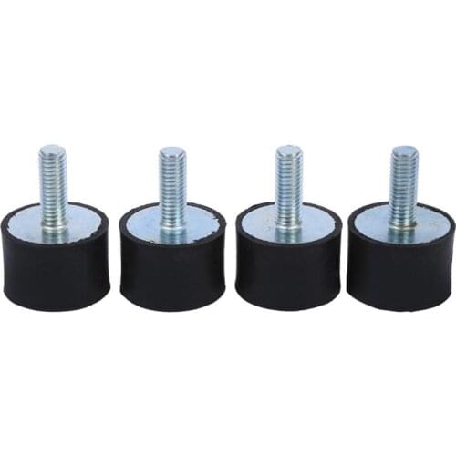 4x Rubber Mounts Shock Absorber Anti Vibration Silentblock Bobbins M6 M8