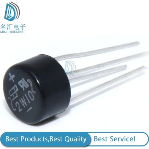 5PCS/LOT 2W10 2A 1000V diode bridge rectifier 2w10