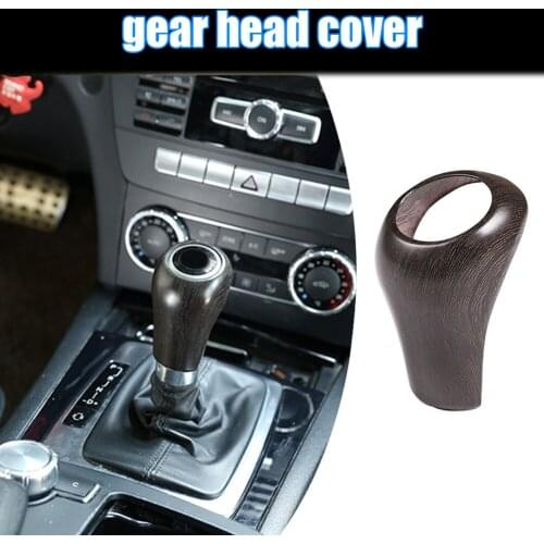 Car Styling Accessories Shift Knob Plasitc Shifter Lever Stick Knob Cover for Mercedes Benz A C E G GLS GLK Class