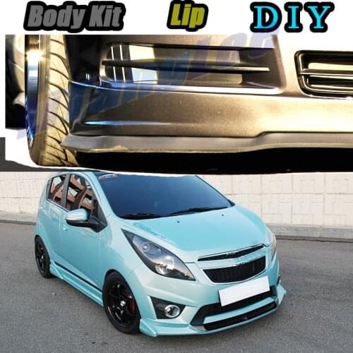 Car Bumper Lip Front Spoiler Skirt Deflector For Chevrolet Matiz M100 M200 M300 Tune Car Modified Body Kit VIP Hella Flush Lips