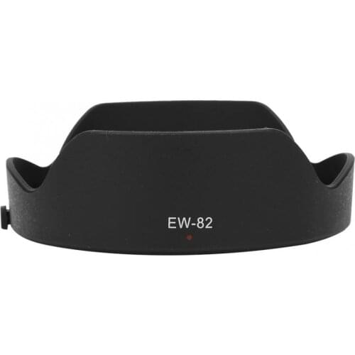 Camera len part EW-82 Quality Portable Plastic Camera Lens Hood Shade for Canon 16-35mm F4L IS USM dslr len hood Cam