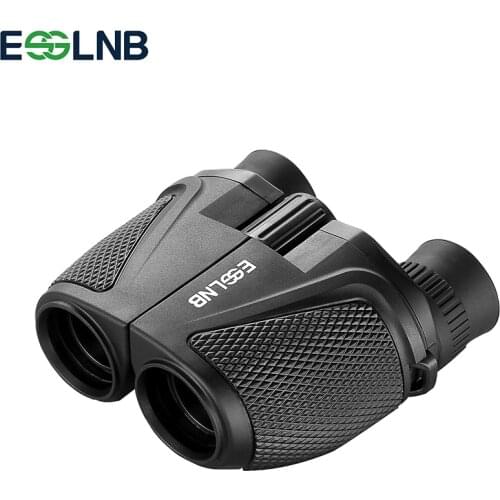 12x25 Compact Binoculars with Low Light Night Vision High Power Waterproof Binocular for Outdoor Hunting Bird WatchingTraveling