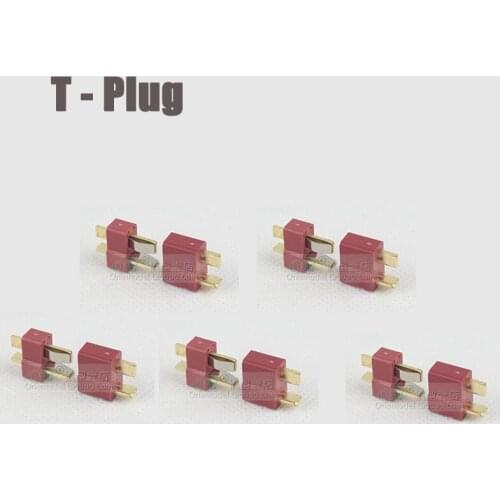 M./-5pairs/5pcs/male/female/Lithium battery / ESC / Special connector / Gold-plated T-plug DIY Accessories