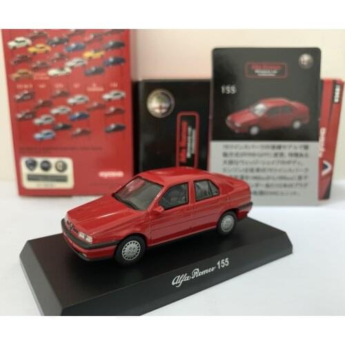 KYOSHO 1:64 Alfa Romeo 155 Collect die casting alloy trolley model