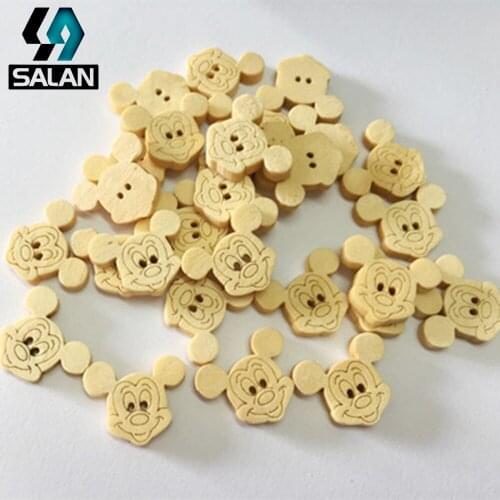 New supply cartoon animal kindergarten DIY handmade accessories button children 's clothing accessories children' s stickers dec