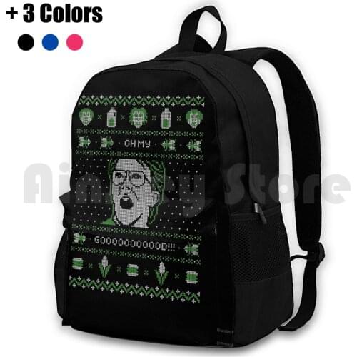 Omg! Outdoor Hiking Backpack Waterproof Camping Travel Goblins Troll Bad Movies So Bad Its Good Movies Ugly Sweater Christmas