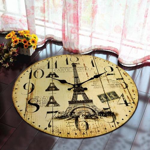 SHIERJU 1Pc Round Cartoon Carpet Diameter 60cm/80cm/100cm/120cm/140cm/160cm/180cm/200cm For Parlor Non-slip Comfortable Carpet
