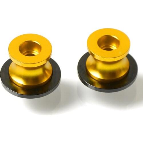 10mm CNC aluminum Motorcycle Swingarm Spools Stand Screws Slider For 125 200 2012-2015 390 -390 2013-2015