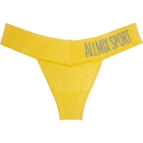 2020 New European American Womens Panties Underwear Sexy Seamless Low-Rise Girl Letter Briefs Plus Size String Transparent