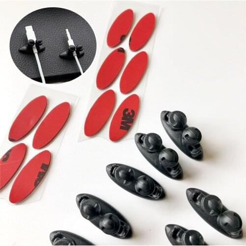 8pc Auto Car Wire Clip Stickers for Mitsubishi ASX Outlander Lancer Colt Evolution Pajero Eclipse Grandis FORTIS Zinger Mirage