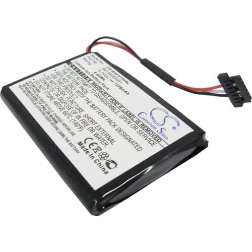 2021 Battery For Navigon 541380530001 5100,5100 MAX 1200mAh