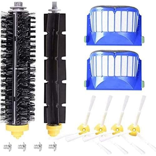 Suitable for IRobot Roomba er Accessories 600 Series Filter Side Brush Rubber Brush Accessories Home