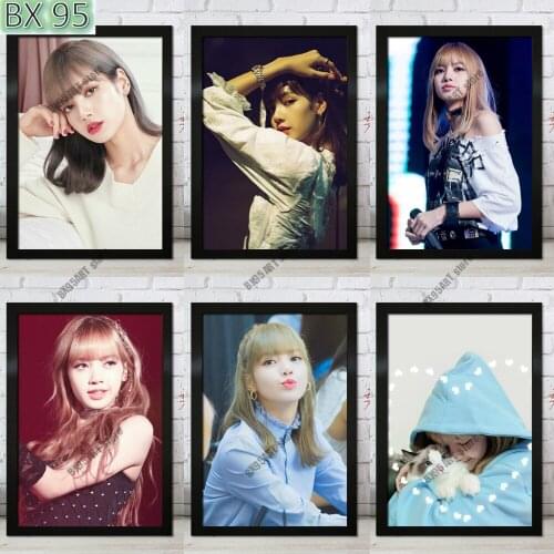LISA Diamond Mosaic 5D DIY Diamond Painting Korean Singer Embroidery Full Square Drill Room Decoration Cross Stitch Kits Gift