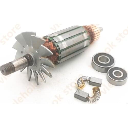 Armature Motor Engine Rotor AC 220-240V replace for MAKITA N1900B 1900B Portable Planer Wood Rotor cutter