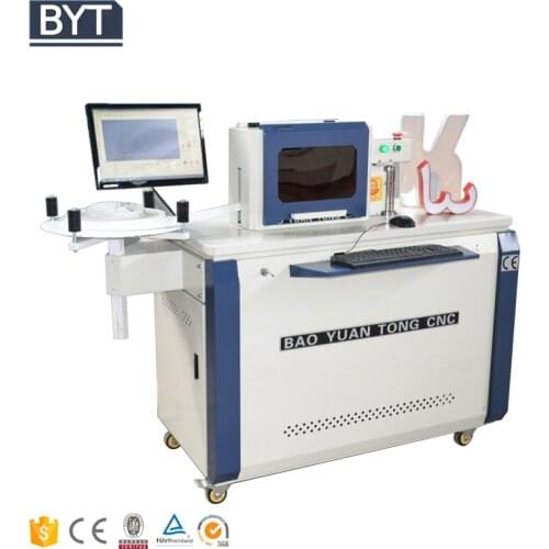 Automatic channel letter bending machine for making led sign light box