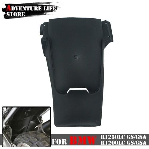 Motorcycle Rear Tire Hugger Splash Guard Black Fender For BMW GS R1200GS LC adv R1200 R 1200GS 2013 2014-2018 Mudguard extension