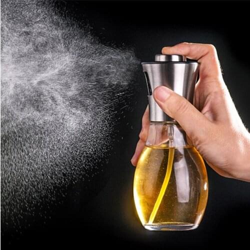 200Ml Olive Oil Spray Bottle Glass Barbecue Spray Bottle Leakproof Portable Liquid Spray Bottle Kitchen Tools Oil Dispenser