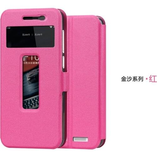 2PCS For Lenovo K10 K 10 K10e70 case open the window Mobile phone cover holster For Lenovo K10 K10e 5.0" Mobile phone Case Cover