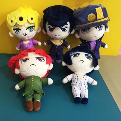 20CM 5 Styles JoJos Bizarre Adventure Plush Toy Cute Soft stuffed Dolls For Kid Birthday Gift