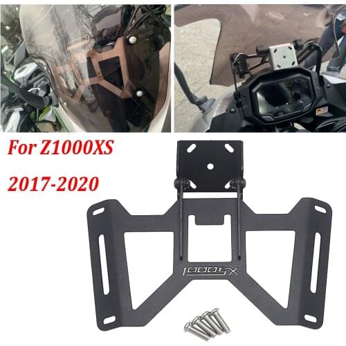 Motorcycle Navigation Bracket Mobile Phone USB Charging For Kawasaki NINJA Z1000 SX Z1000SX 2017-2020 2019 2018 Z 1000 SX Stand