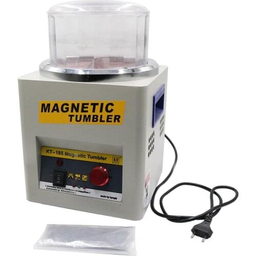 KT-185 Magnetic Tumbler Jewelry Polisher Jewelry Finisher Jewelry Finishing Machine 220V/110V