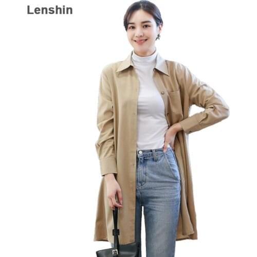Lenshin Women's Dress Shirts