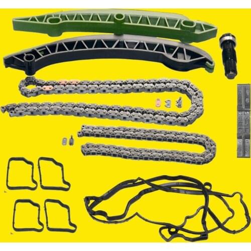 AP02 Timing Chian Tensioner Kit For MERCEDES C W/S204 C204 E W/S212 A/C207 M271 Camshaft Actuator Sprocket Gasket Assembly