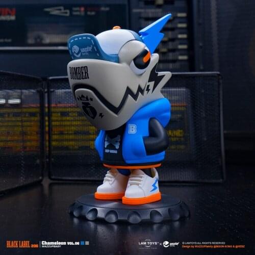 Genuine LAMTOYS chameleon series six-generation blind box WAZZUP trend toy hand-made desktop decoration gift