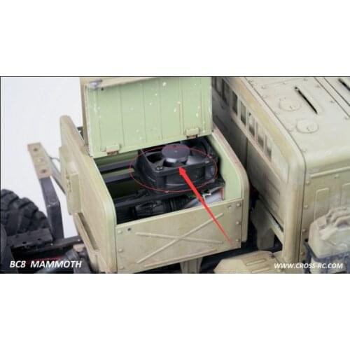 CROSSRC BC8 RC Car Spare Parts Motor cooling fan CS-97400491