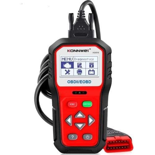 Professional OBD2 Scanner KONNWEI KW818 OBD II Automotive Code Reader Car Diagnostic Scanner Tools Check Engine Light TooL